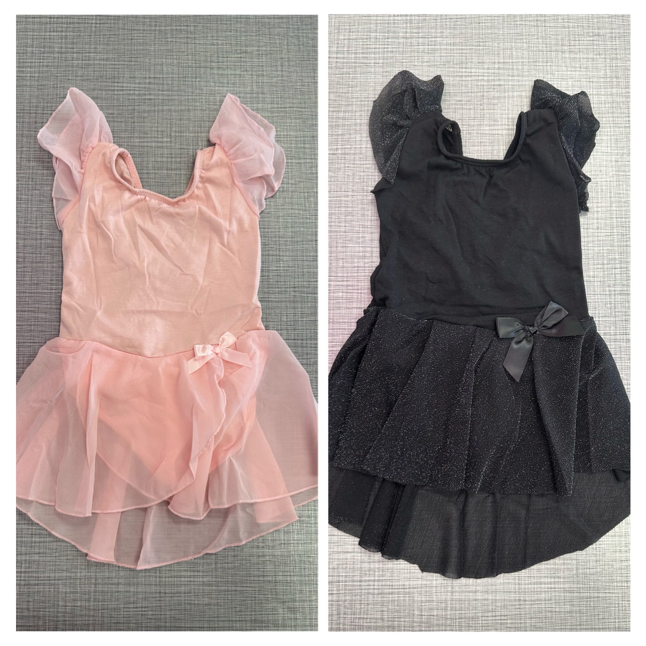 Flutter Sleeve Leotard w/ Skirt