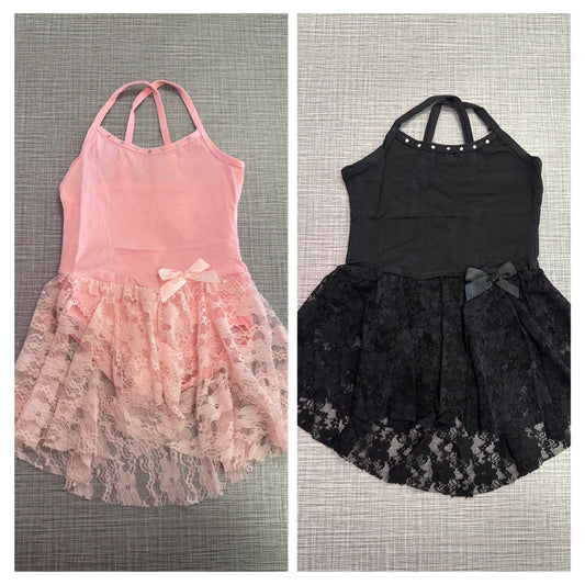 Cami Leotard w/ Lace Skirt