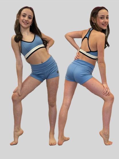 Allure Top & Fold Over Short Set