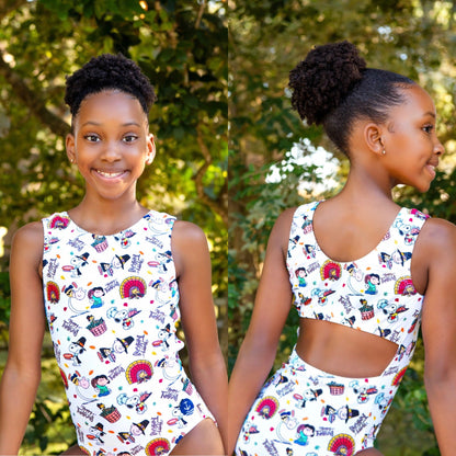 Thanksgiving with Snoopy & Friends Leotard