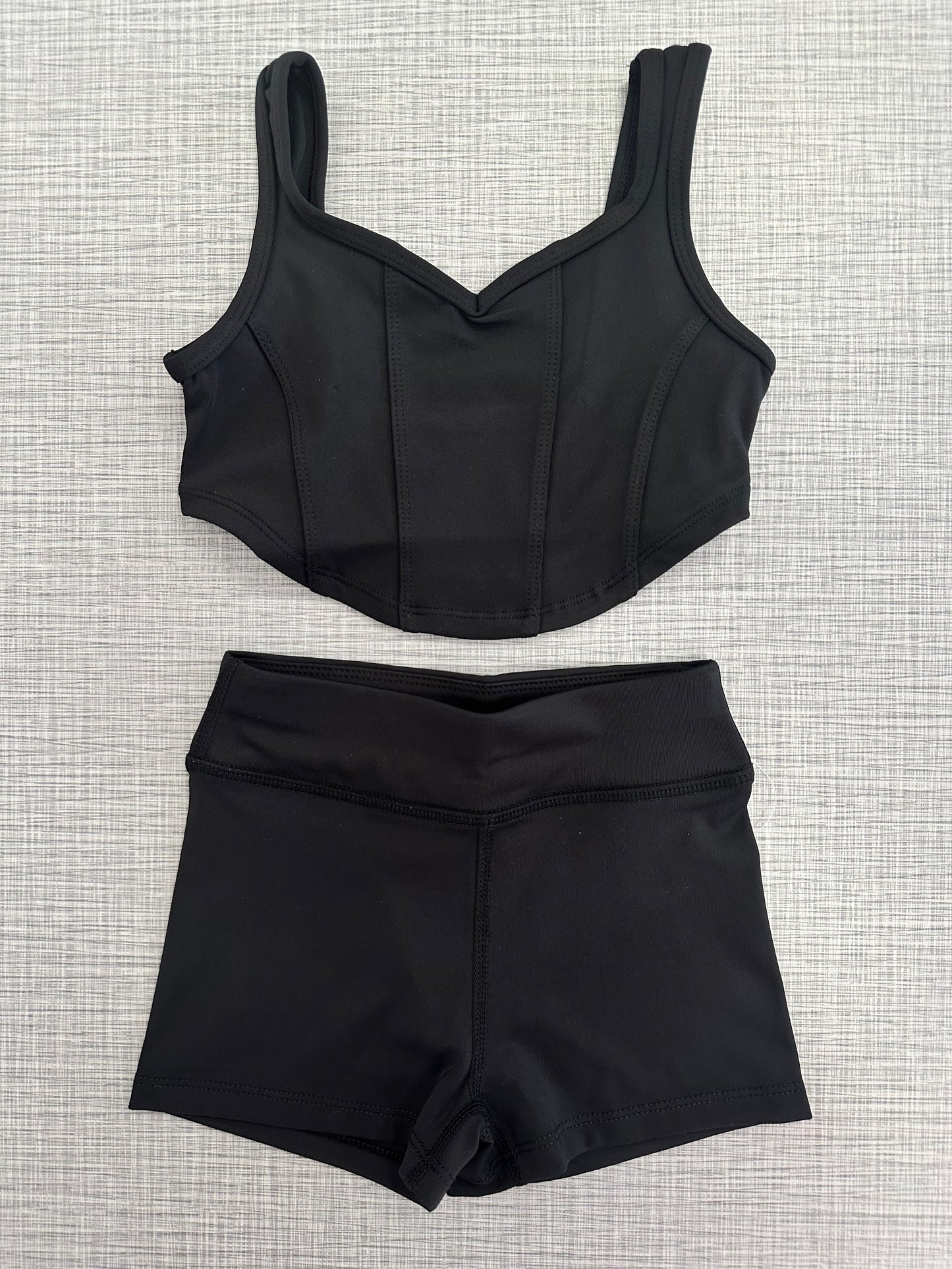 Corset Style Short Set