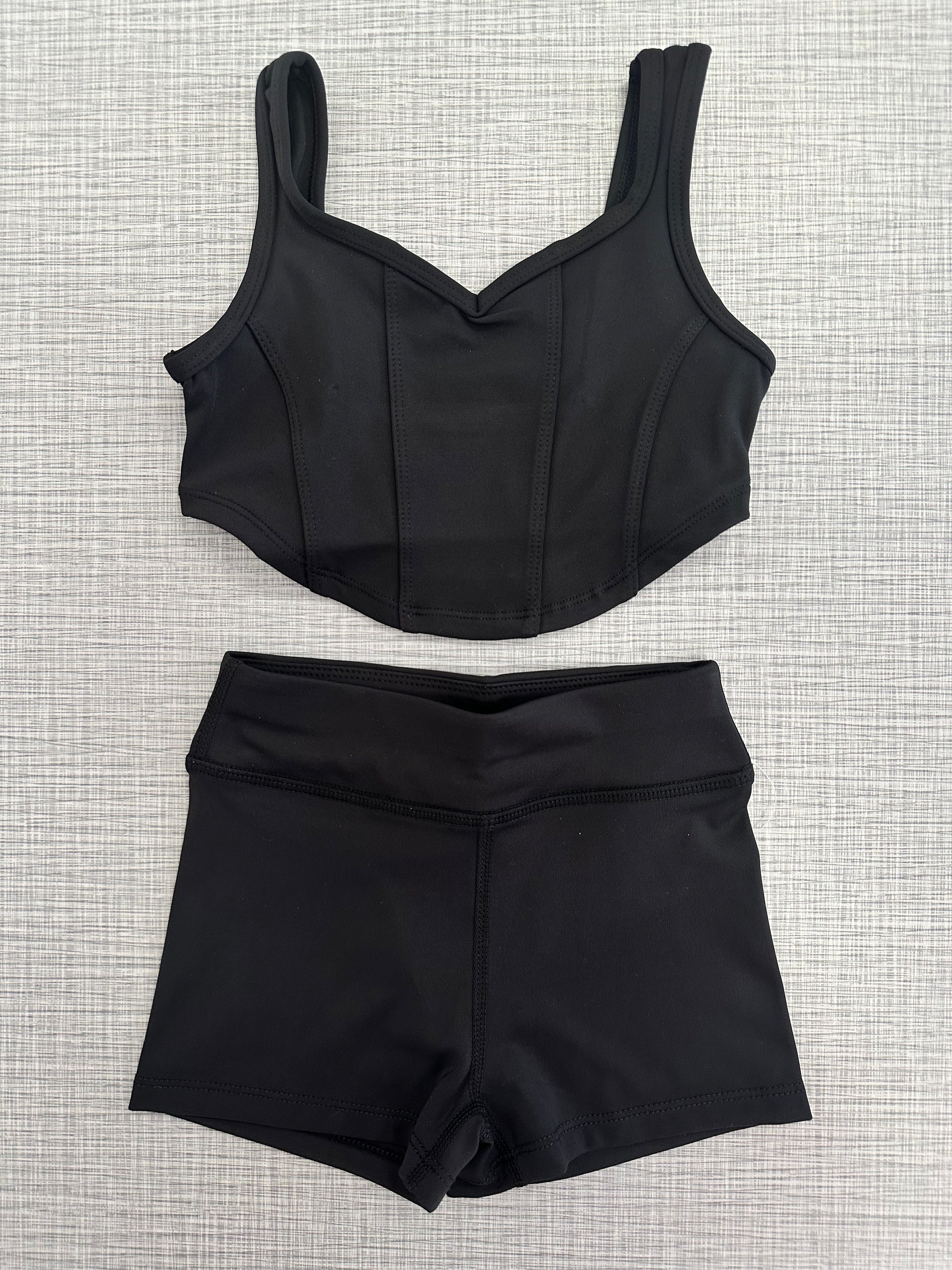 Corset Style Short Set – Tightspot Dancewear Center