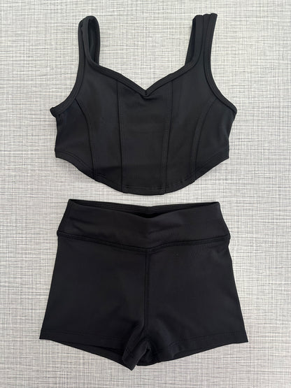 Corset Style Short Set