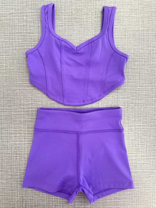 Corset Style Short Set