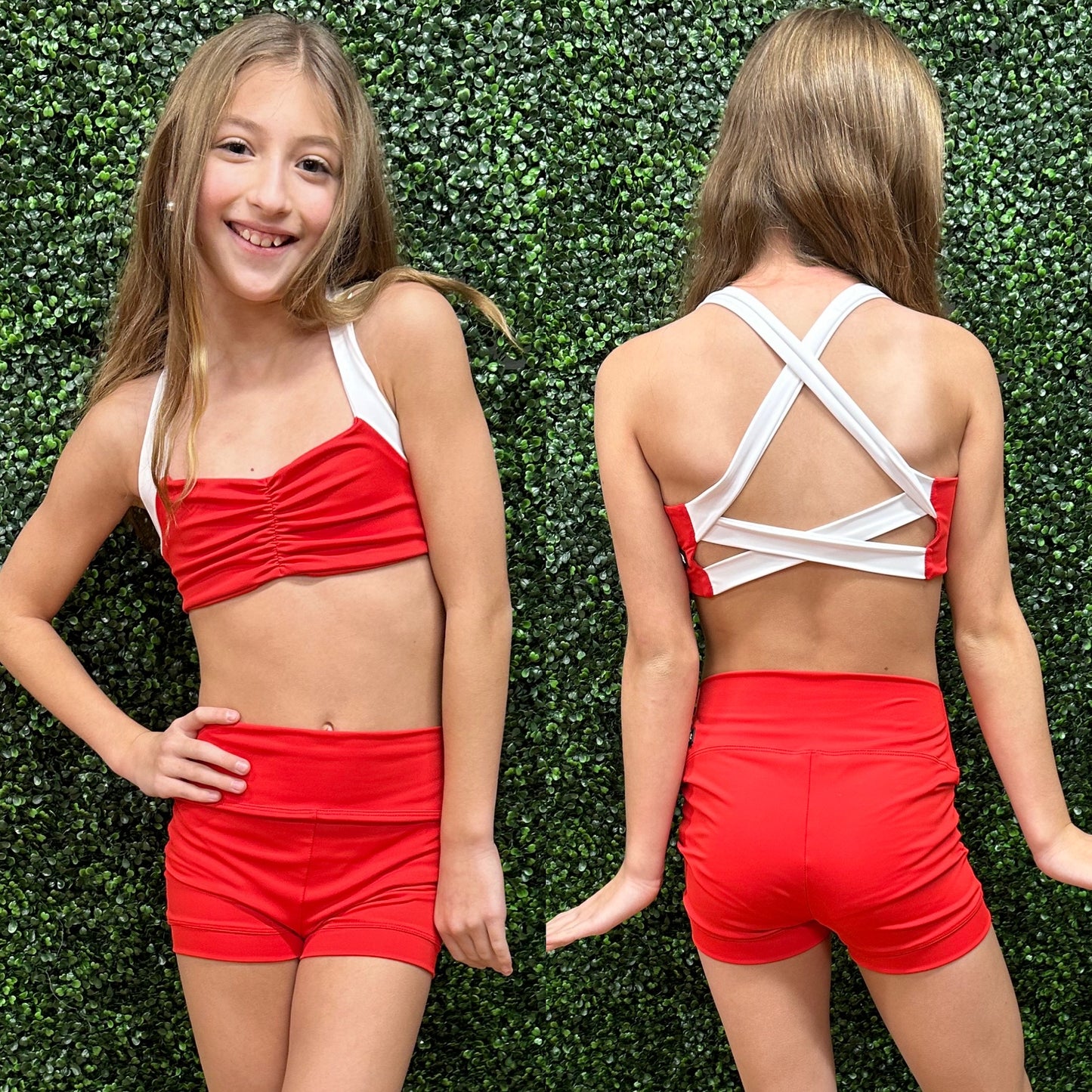 Cherry Bellisima Bralette & Premiere Boy Shorts