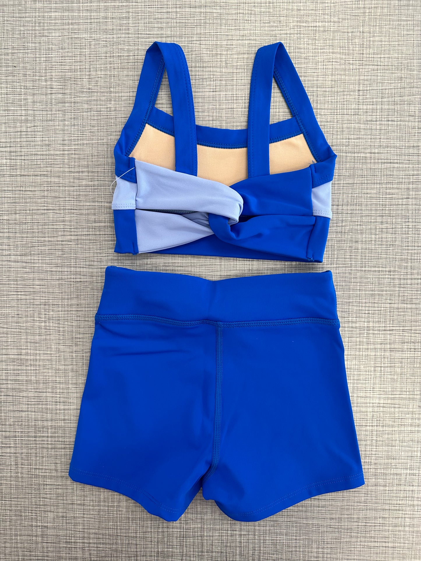 Color Block Tank Short Set