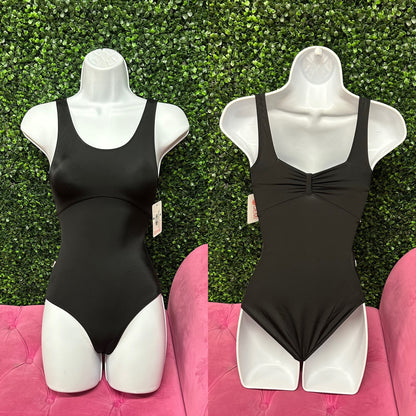 Tank Leotard with Pinch Back #DL004