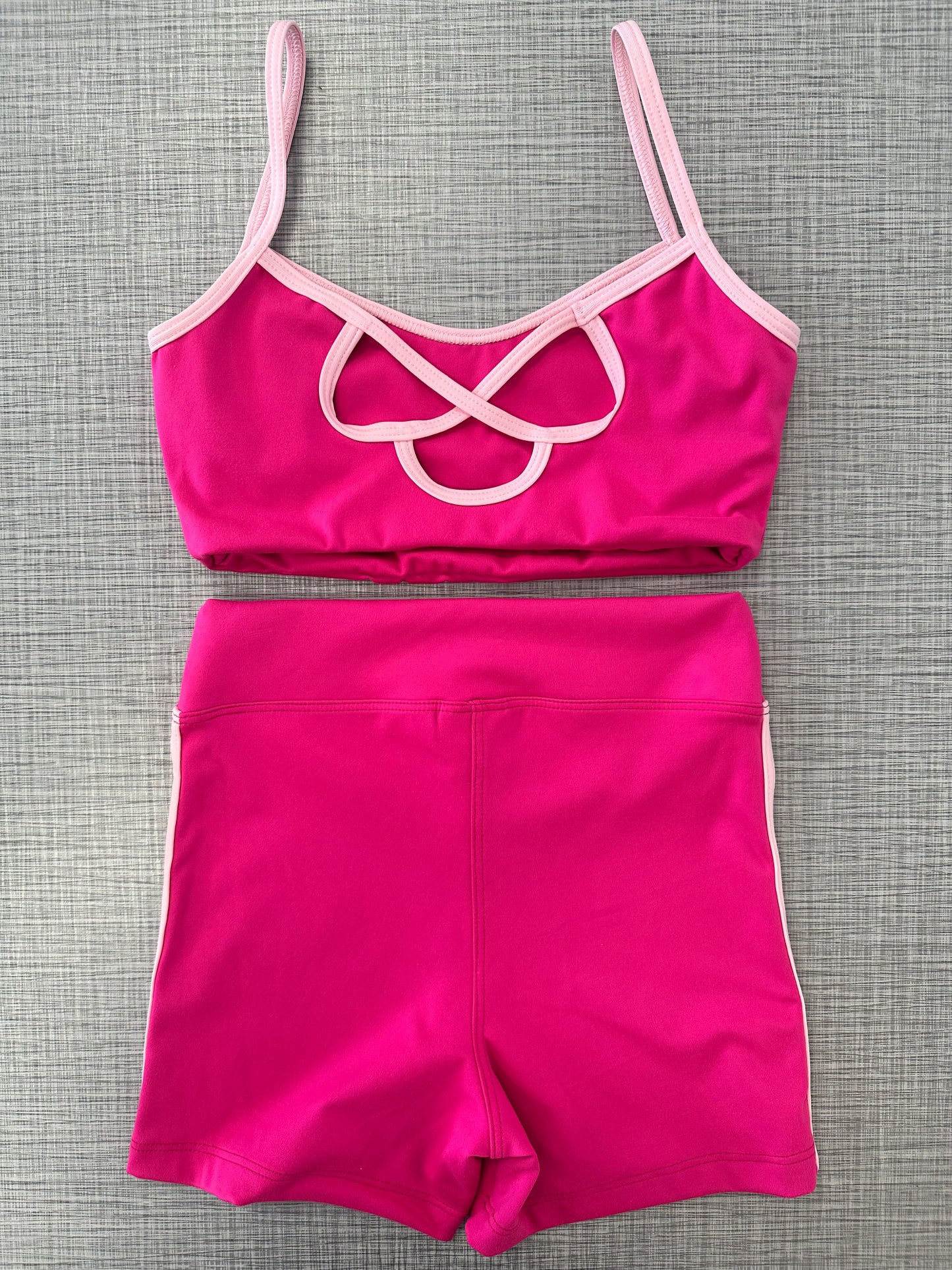 Keyhole Back Top & Short Set