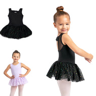 Keyhole Back Dress Leotard #11728