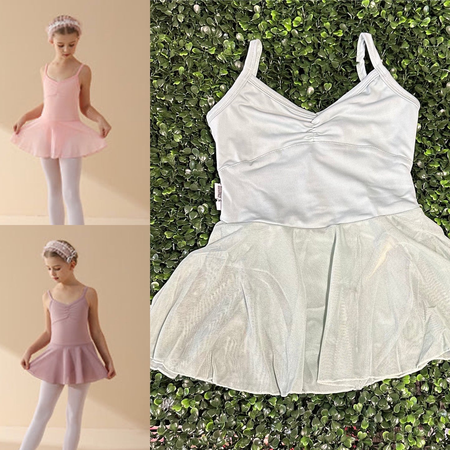 Pinch Front Tutu Leotard