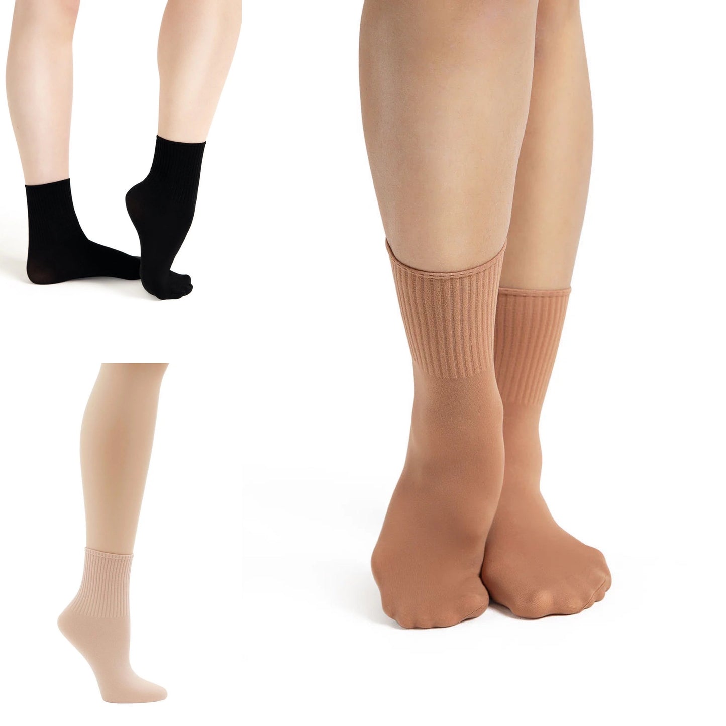 Capezio Ribbed Tight Sock