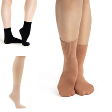 Load image into Gallery viewer, Capezio Ribbed Tight Sock
