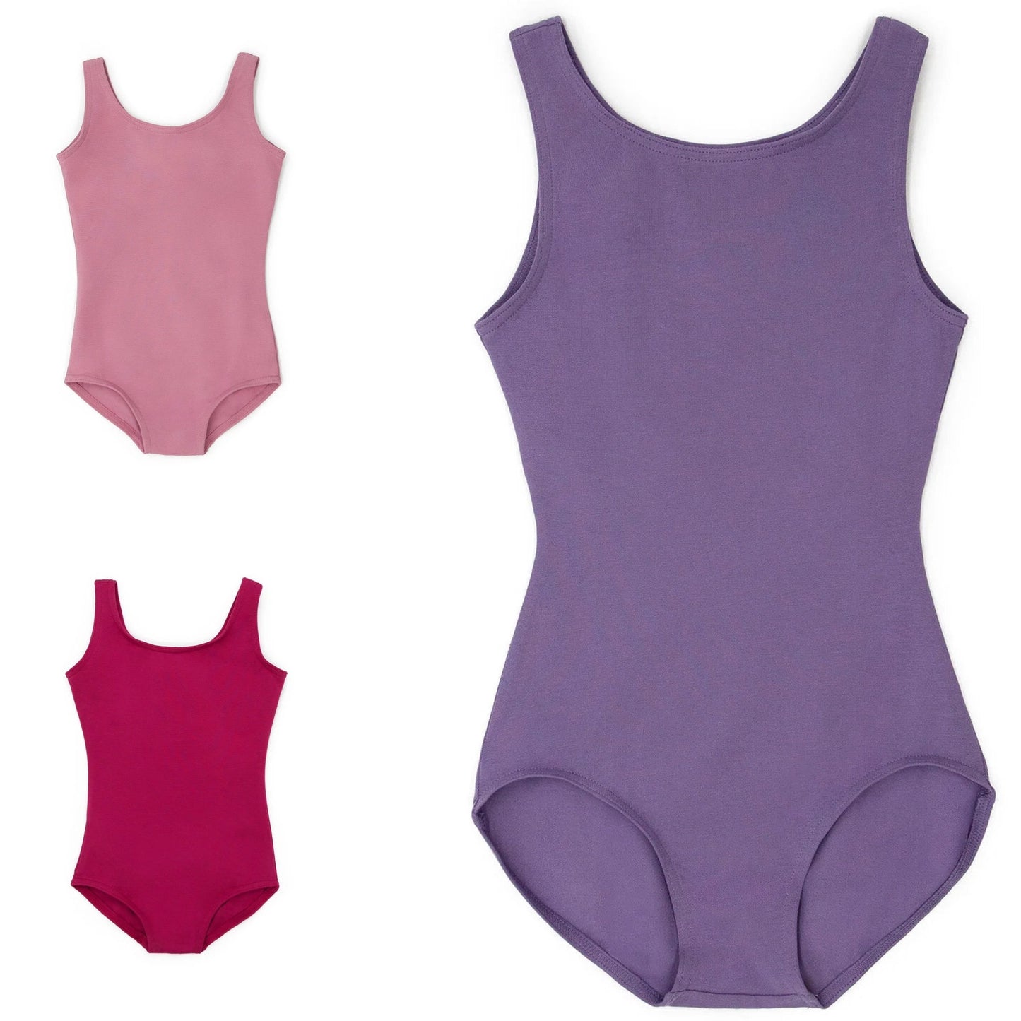 High Neck Tank Leotard #201