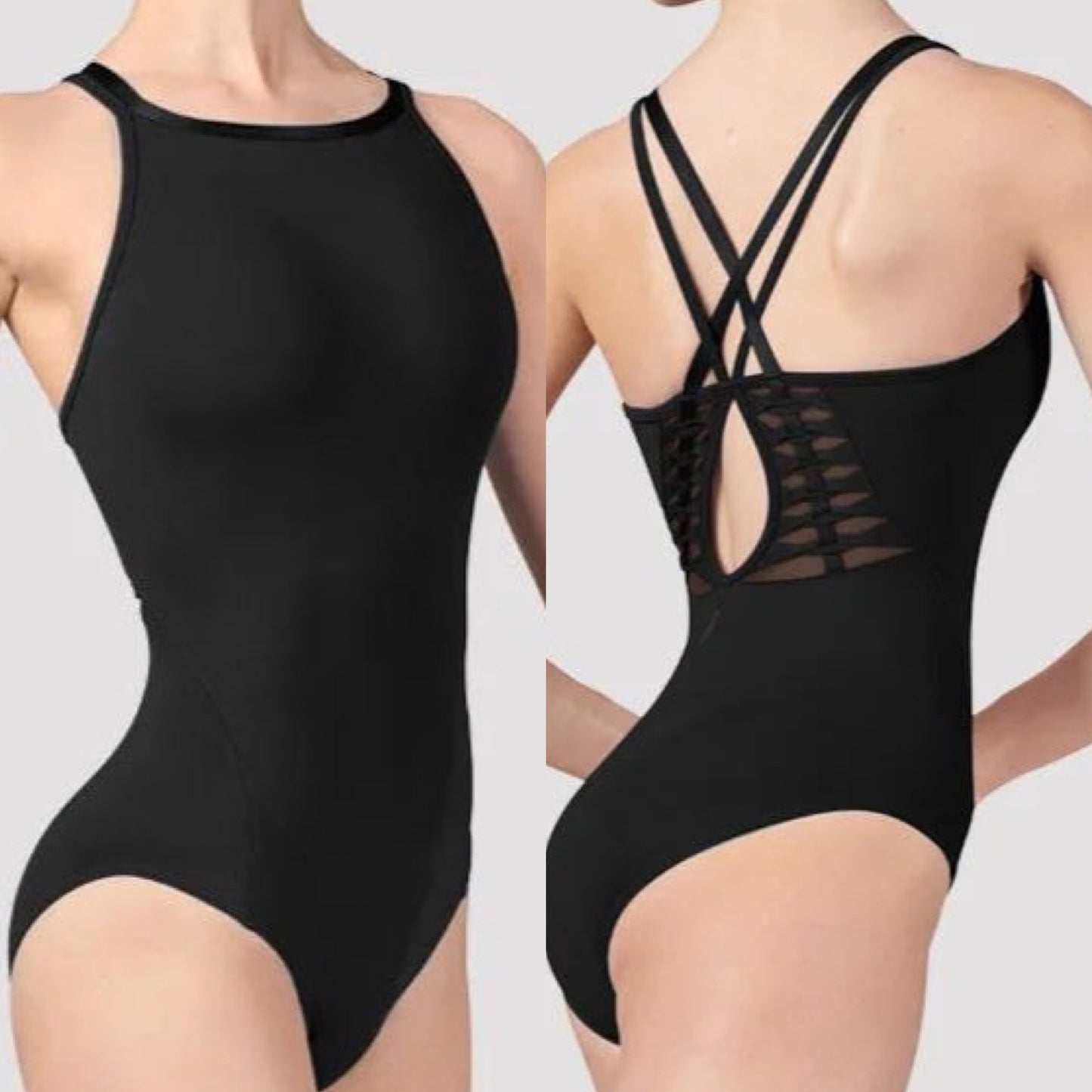 Lucey Cross Back Leotard #5287