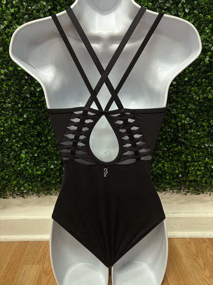 Lucey Cross Back Leotard #5287