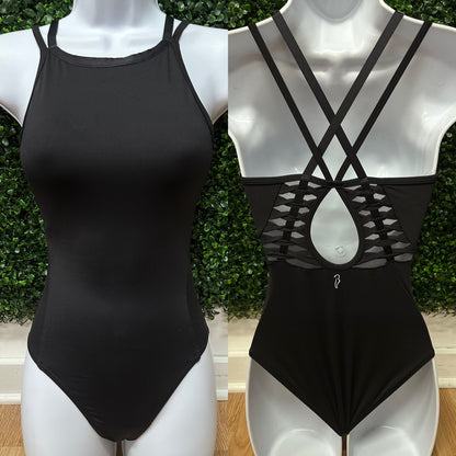 Lucey Cross Back Leotard #5287
