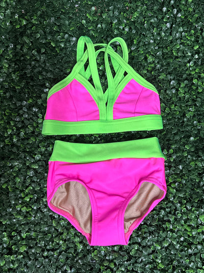 Neon Green & Hot Pink Custom Set