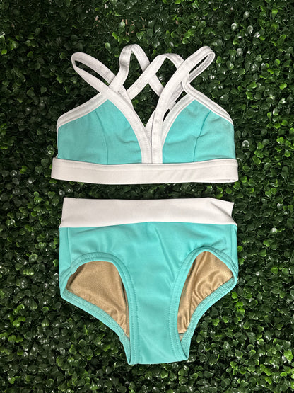 Custom Teal & White Set