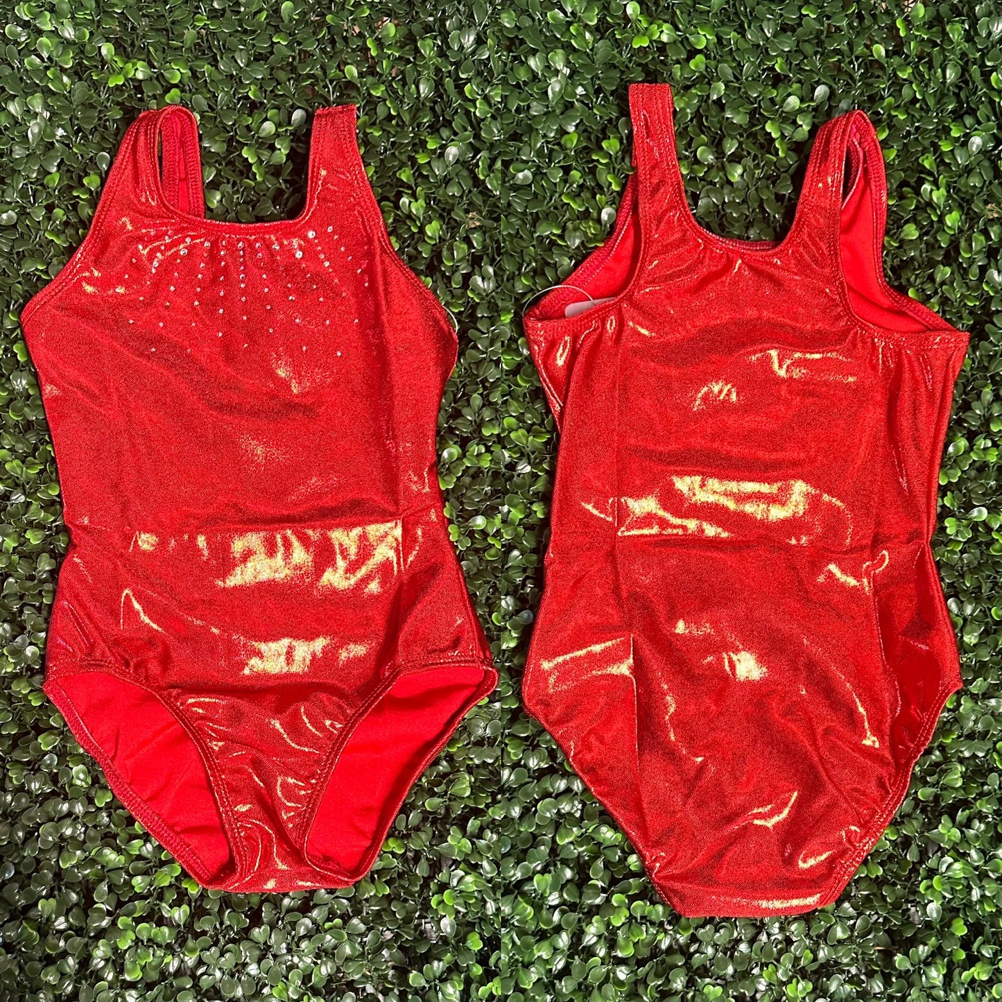 Rhinestone Tank Leotard