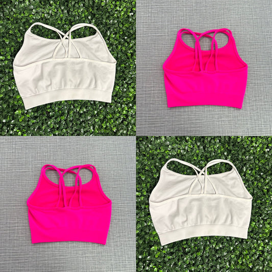 4 Strappy Back Crop Top