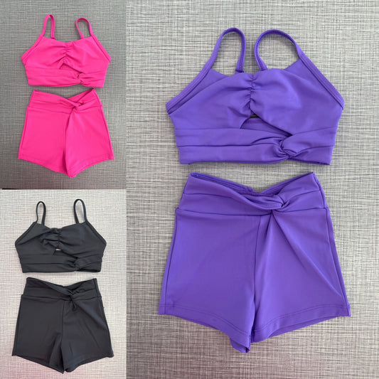 Zoe & Tru Short Set