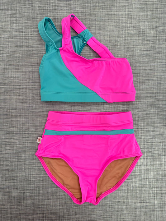 Cut Out Crop Top & Brief Set