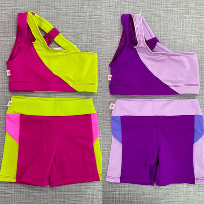 Cut Out Crop & Short Set