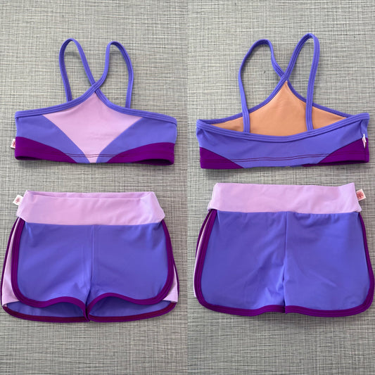 Demi Criss Cross Top & Training Short Set