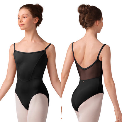 Mesh Bodice Cami Leotard #M70003