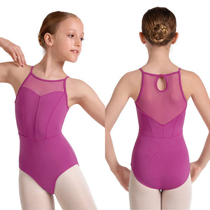 Keyhole Halter Leotard #M40002