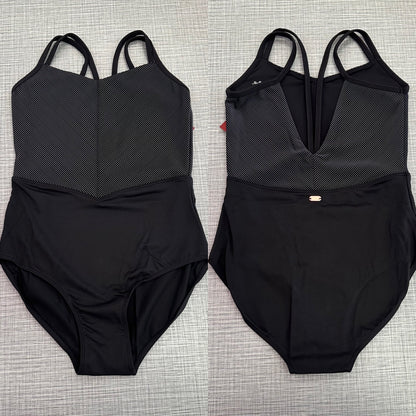 Stripe Bodice Cami Leotard #M70001