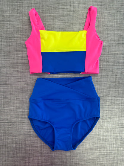 Lennon Crop & Hot Cross Brief Set