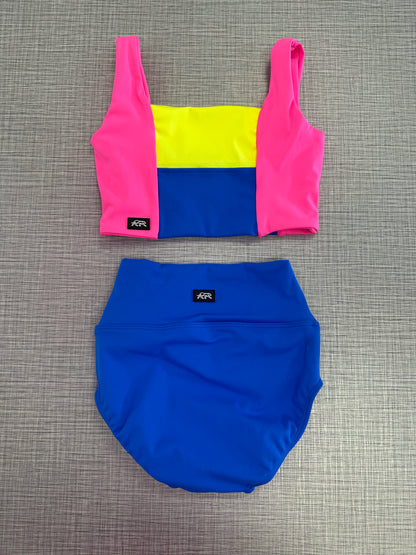 Lennon Crop & Hot Cross Brief Set
