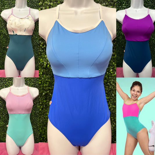 Demi X-Back Cami Leotard #DL003