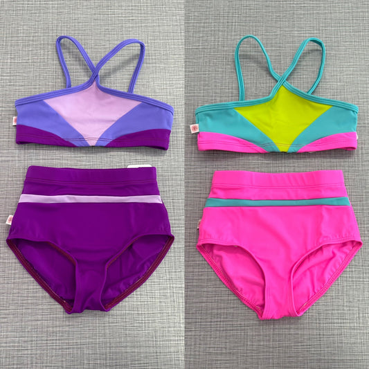 Demi Criss Cross Top & Brief Set