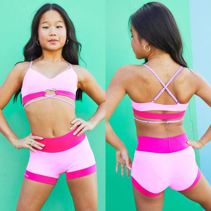 Poolside Top & Bandit Short Sets