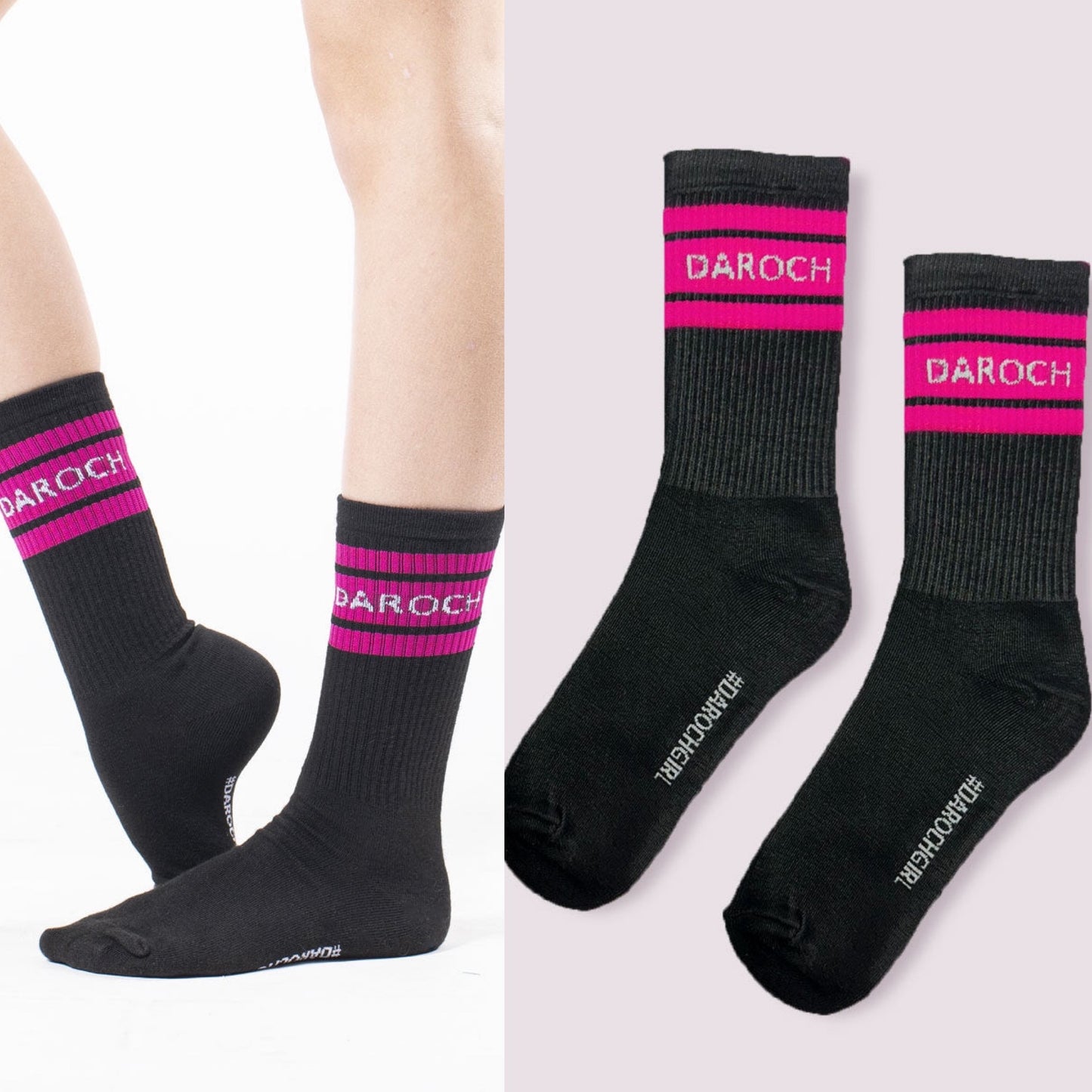 Girl Power Daroch Dance Socks