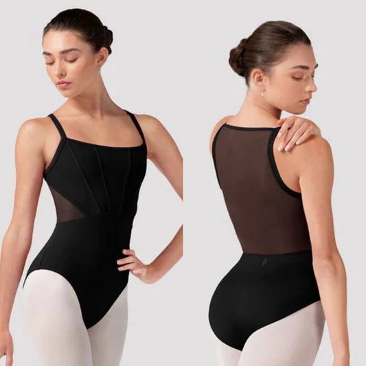 Mia Plain Mesh Back Leotard #70001B