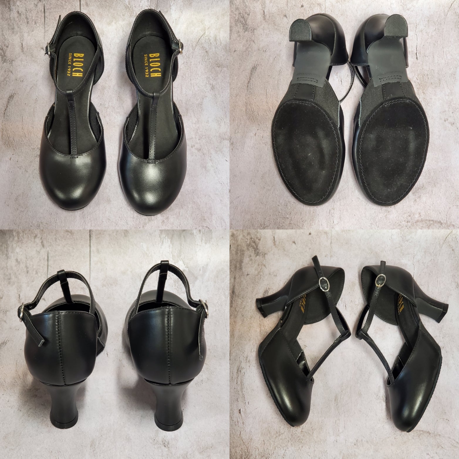 Bloch S0390L Splitflex 2.5 Heel Character Shoes
