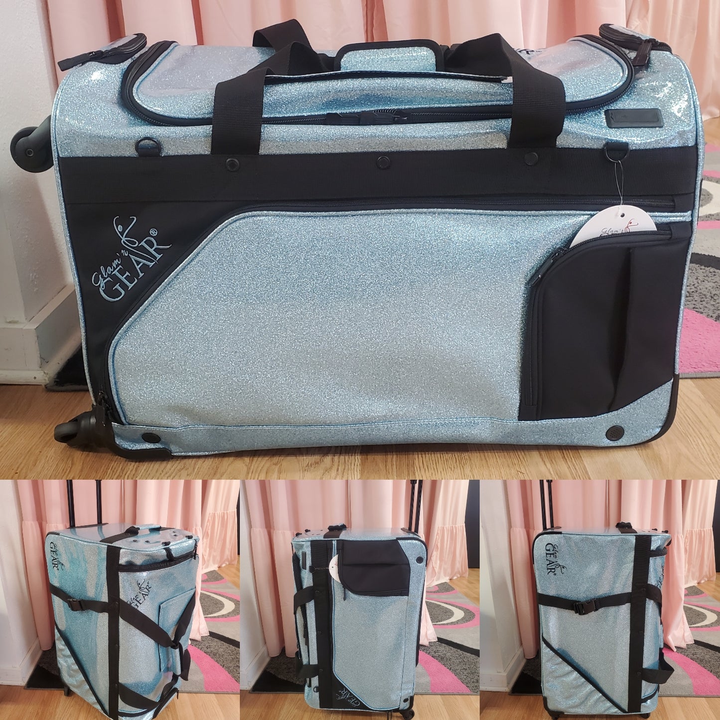 Glam’r Gear Light Blue Sparkle Bag (Diamond Series New Design)