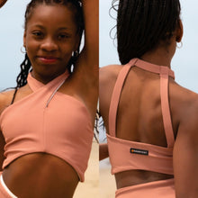 Load image into Gallery viewer, Swan Top &amp; Vibe Short (Rib)Separates
