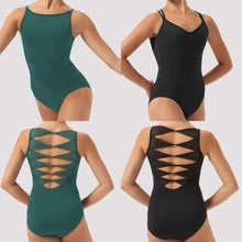 Load image into Gallery viewer, Boheme Boat Neck Leotard #M3111
