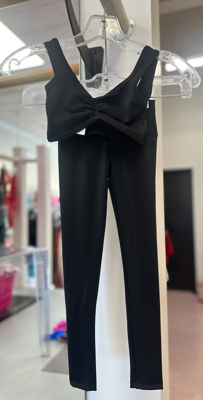 Demi Pinch Front Legging Set