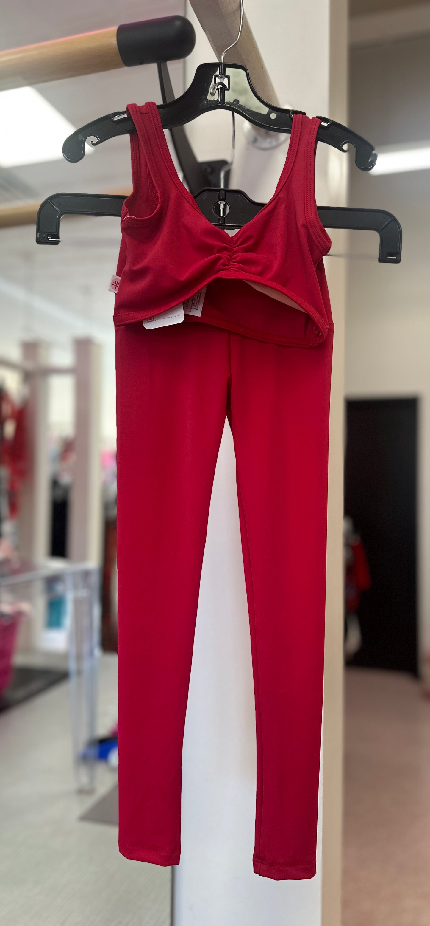 Demi Pinch Front Legging Set