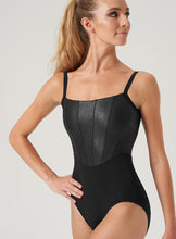 Load image into Gallery viewer, Scoop Neck Paneled Body Cami Leotard: Adult Large
