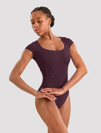 Floral Cap Sleeve Leotard #20010