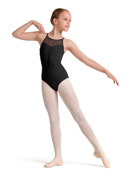 Keyhole Halter Leotard #M40002