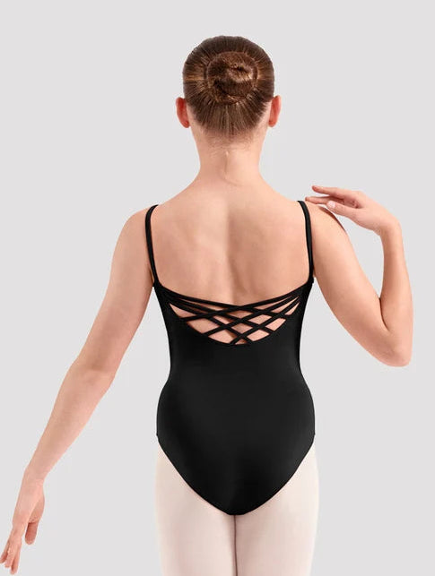 Floral Embellish Back Strap Leotard #70009
