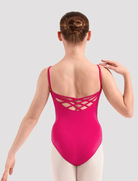 Floral Embellish Back Strap Leotard #70009