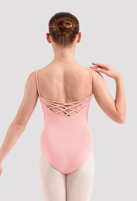 Floral Embellish Back Strap Leotard #70009